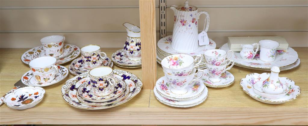 A collection of Crown Derby and Royal Crown Derby tableware,